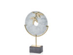 BAMBOO LEAVES CIRCLE ORTA BOY DEKOR 27X8X43 CM