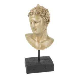 BUST DEKORATIF RESIN OBJE 20x14x41cm