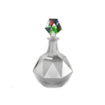 GRI RENKLI CAM SISE 25CM 870 ML