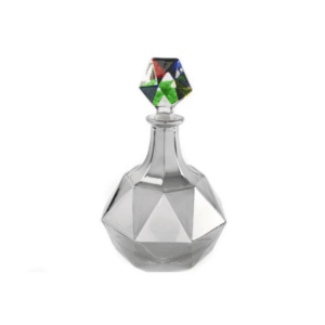 GRI RENKLI CAM SISE 25CM 870 ML