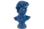 MAVI BUST RESIN OBJE 24x38cm