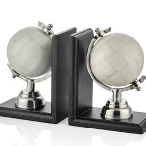 MOP GLOBE BEYAZ KITAP TUTUCU SET 10X30X17