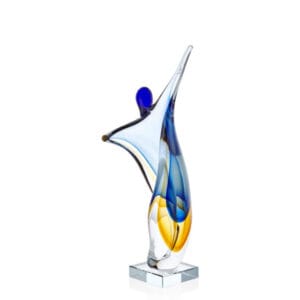 SINGLE DANCING COLORFUL GLASS