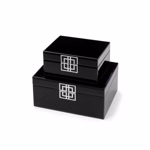 LİBRA CAM KUTU SİYAH